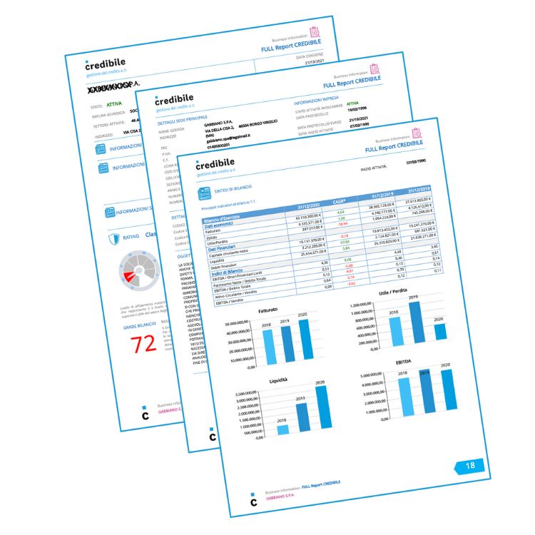 CREDIBILE informazioni commerciali: Full Report